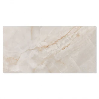 Marmor Klinker Fiori Cream Polerad 90x180 cm